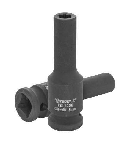 Головка торцевая ударная глубокая 1/2"DR 38 мм IS11238 Thorvik