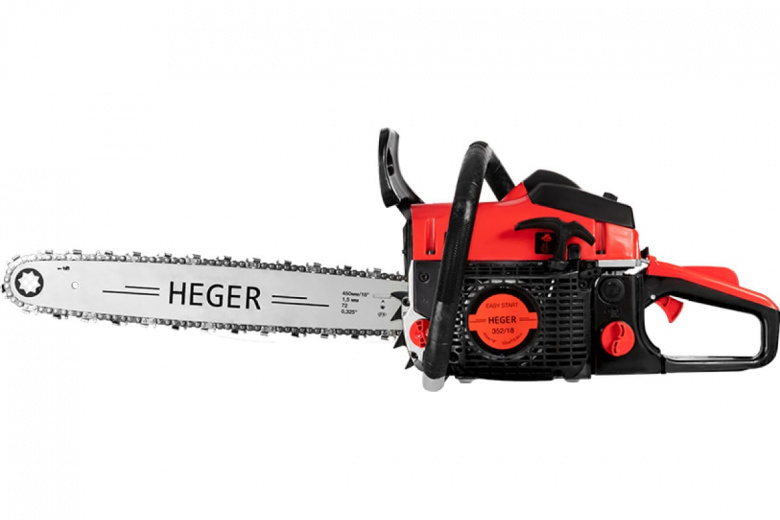 Бензиновая цепная пила HEGER 352/18 Foxweld